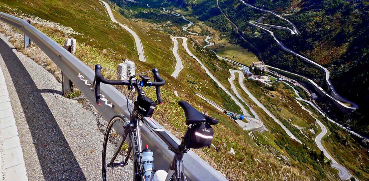 Cicloturismo en Suiza - puertos